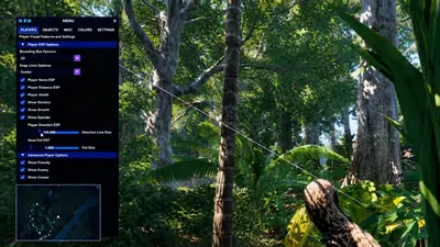 Dinosaur with a custom skin standing in a field in The Isle